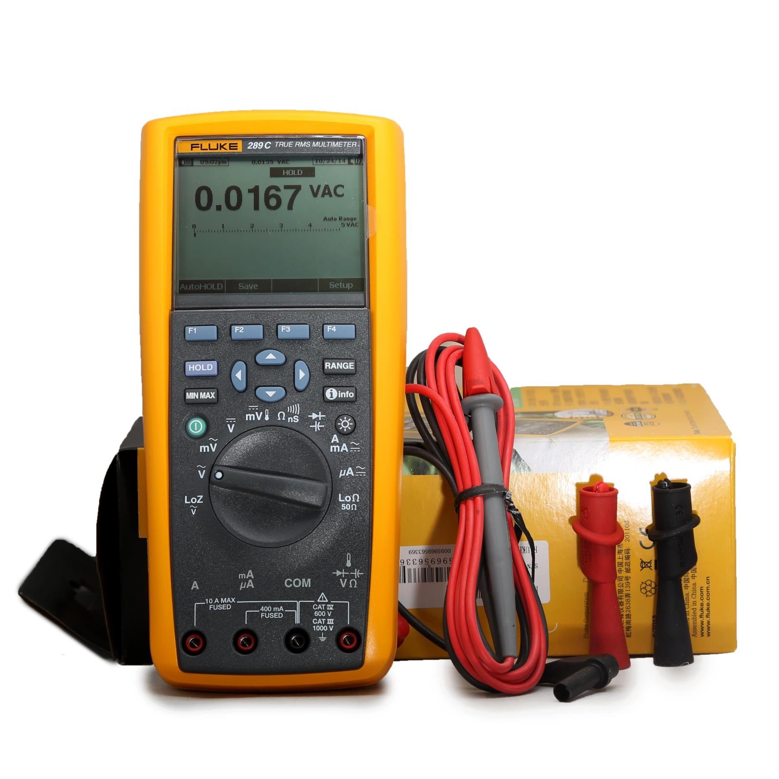 Fluke 289����Чֵ��ҵ�ü�¼���ñ�